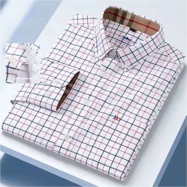 Curved Hem Shirt for Men Trendy Look
