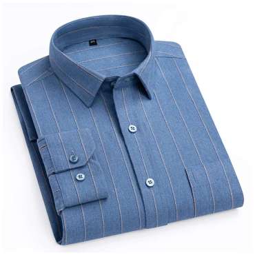 Men's Premium Cotton Light Colour Check Shirt